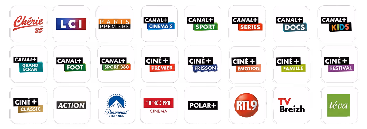 Chaînes Canal+ cinéma et séries : Canal+ Cinéma, Sport, Séries, Ciné+