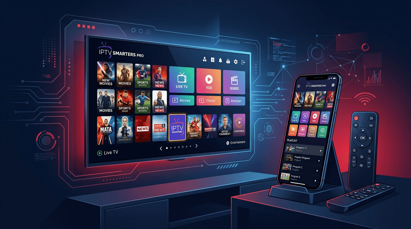 Installation IPTV Smarters Pro sur Smart TV et smartphone